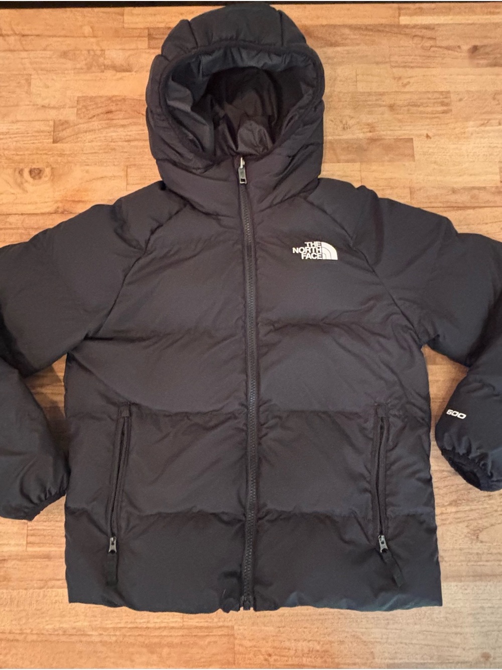 The North Face Black Hooded Down Jacket